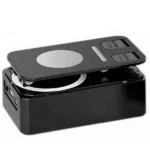 K98 Rotating Foldable Cell Phone Stand with Bluetooth Speaker